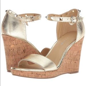 Brand new gold Marc Fisher Karyn’s Wedge